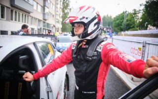 WRCフィンランド：3期生の松下拓未はSS4でマシントラブル