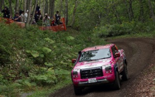 ラリー北海道でXCRスプリントカップに参戦した三菱勢が奮闘
