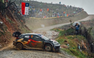 WRCチリ：トヨタはセバスチャン・オジエとエルフィン・エバンスが1‐2で最終日へ