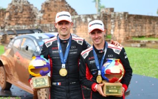 WRCパラグアイ：トヨタのセバスチャン・オジエとエルフィン・エバンスが1‐2フィニッシュ