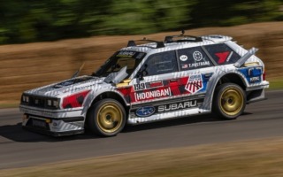 スバルがジャパンモビリティショーでレオーネベースのモンスターマシンを日本初披露