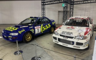 ジャパンモビリティショー「タイムスリップガレージ」で往年の競技車両を展示